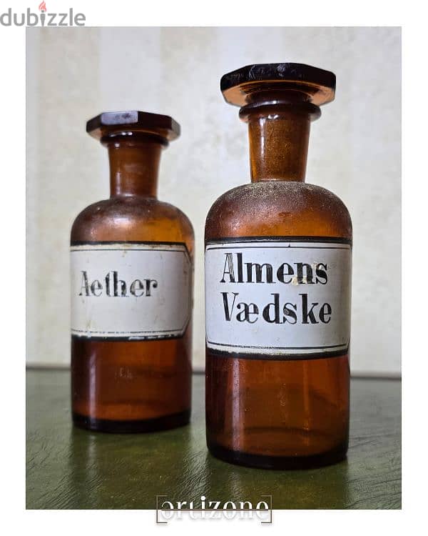 Antique Apothecary Bottles 1