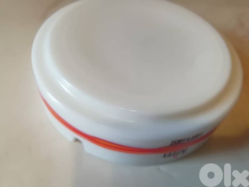 Kim vintage promotional ceramic ashtray 15cm 1