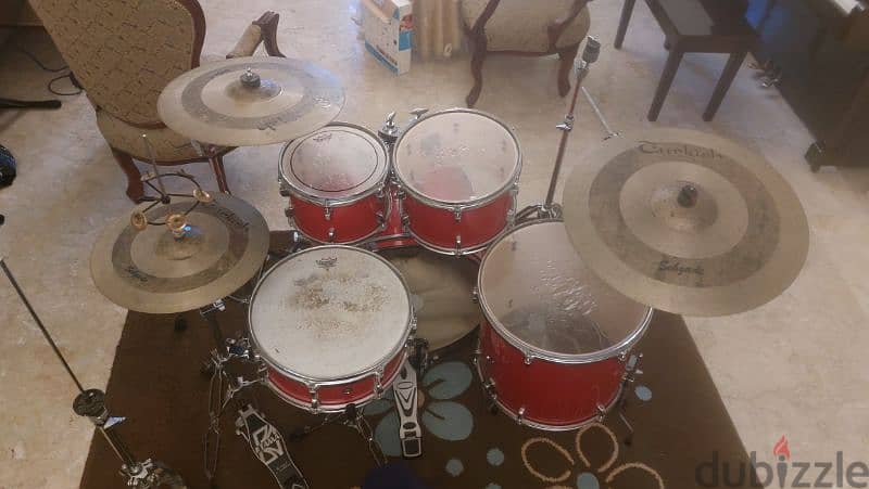 yamaha rydeen 5pcs drums without cymbals 2