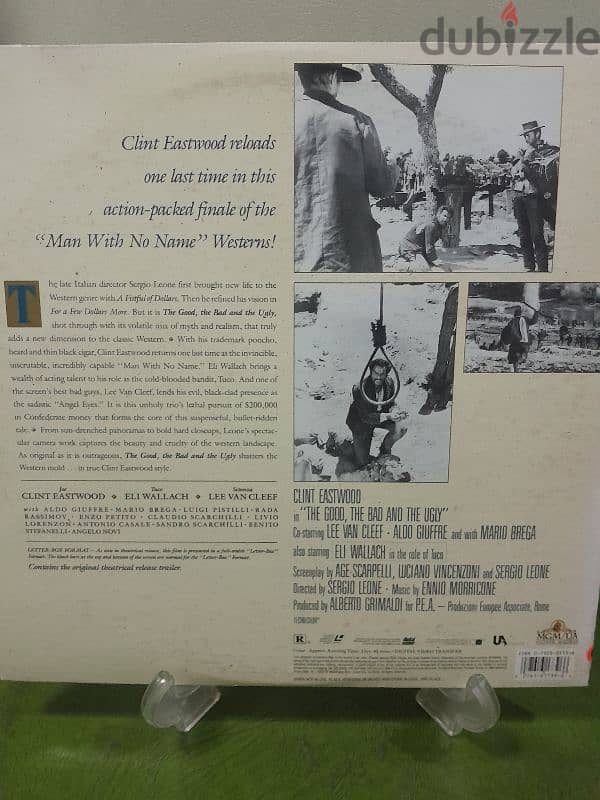 Clint Eastwood Vintage Classical production laserdisc 1
