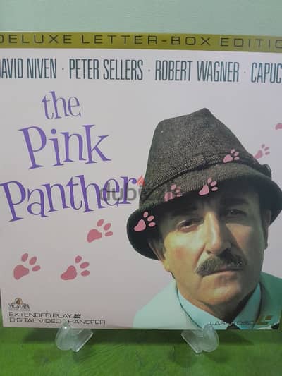 Vtg 1963 "THE PINK PANTHER" Peter SELLERS David NIVEN Comedy LaserDisc