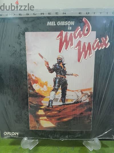 MAD MAX Laserdisc (Widescreen Edition) 1979 Mel Gibson
