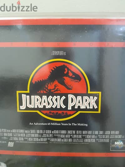 Jurassic Park Letterboxed Edition Laserdisc