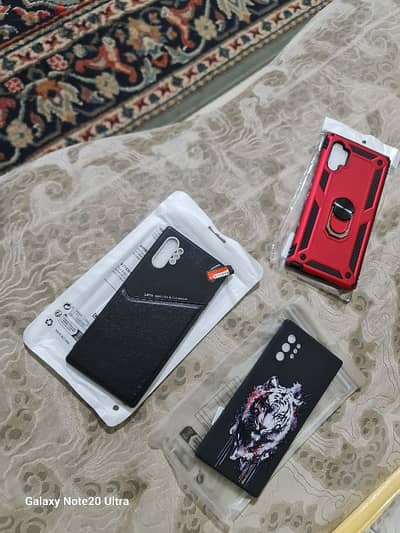 Samsung Galaxy Note10 Plus Cover Cases 3 For 10$ Still New Not Used