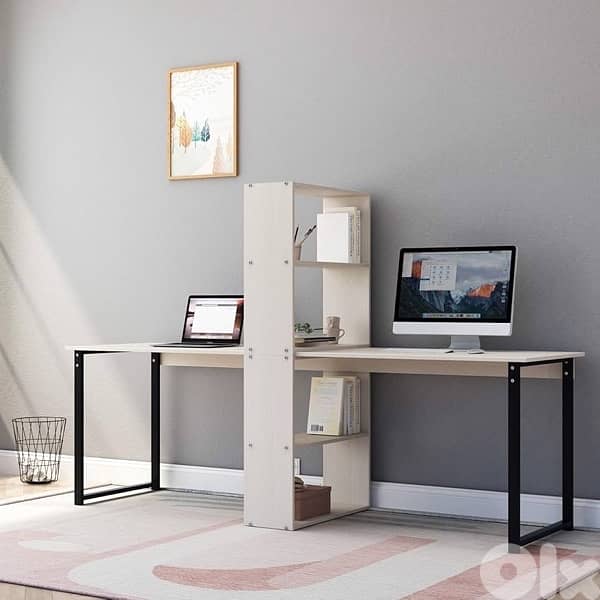 Desk beige color 1