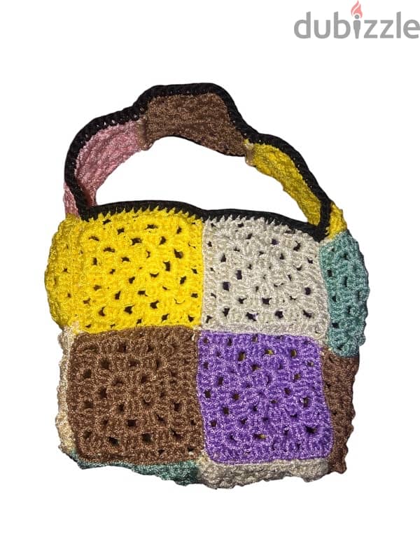 crocheted handbag 1