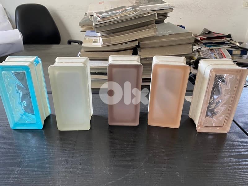 Glass blocks - brique de verre 5