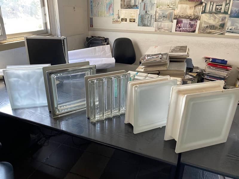 Glass blocks - brique de verre 9