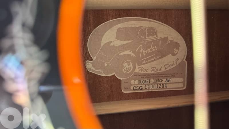 Guitar Acoustic Fender t-bucket-300ce amb 4