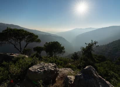 1300 Sqm | Land for sale in Qsaybeh | Mountain view