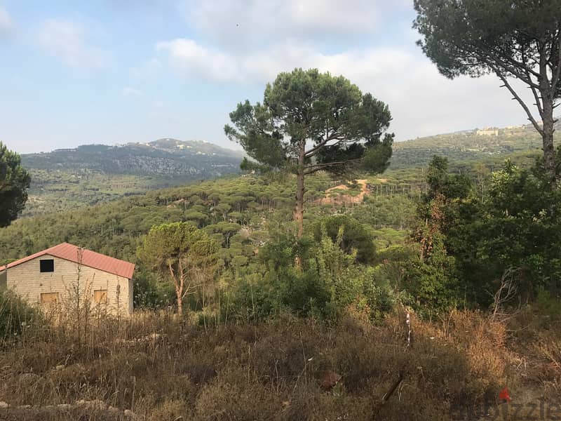 1300 Sqm | Land for sale in Qsaybeh | Mountain view 1