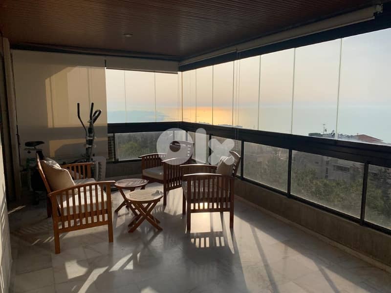 220 Sqm | Fully Furnished Apartment For Rent In Biyada | Sea View 0