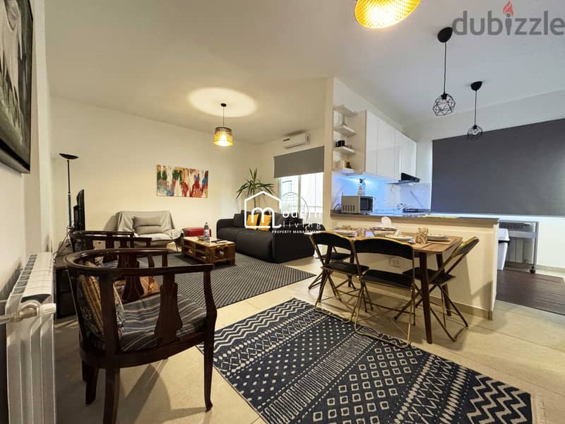 125 Sqm - Fully Furnished - Apartment for Rent in Mtayleb 0