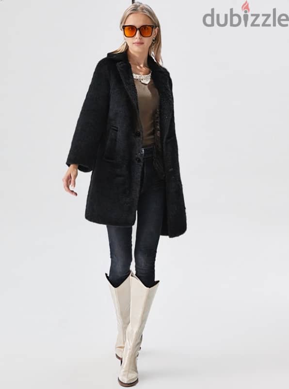 Lama and Mohair Coat 2