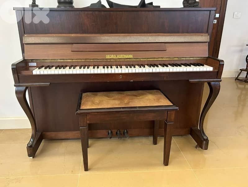 piano George Hoffman Germany original tuning warranty 0