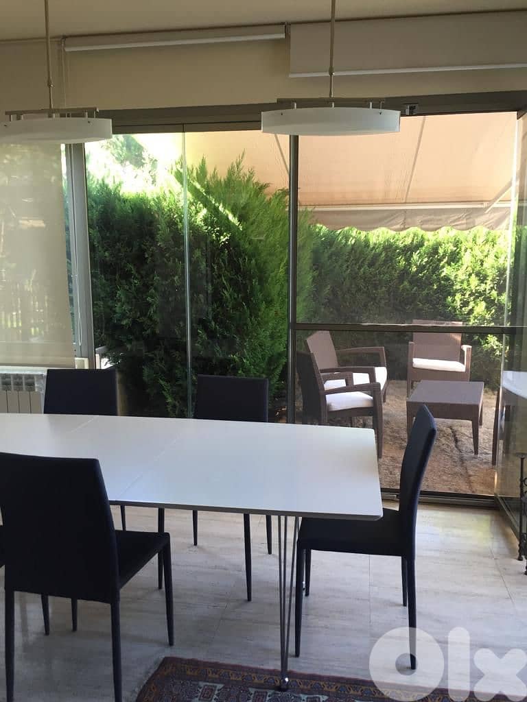 APARTMENT FOR RENT IN BROUMANA (180SQ) FURNISHED&GARDEN,(BRR-145) 0