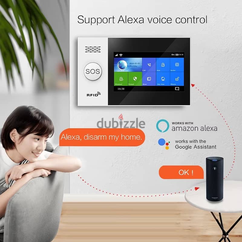 Alarm System for home and office GSM / WiFi 3