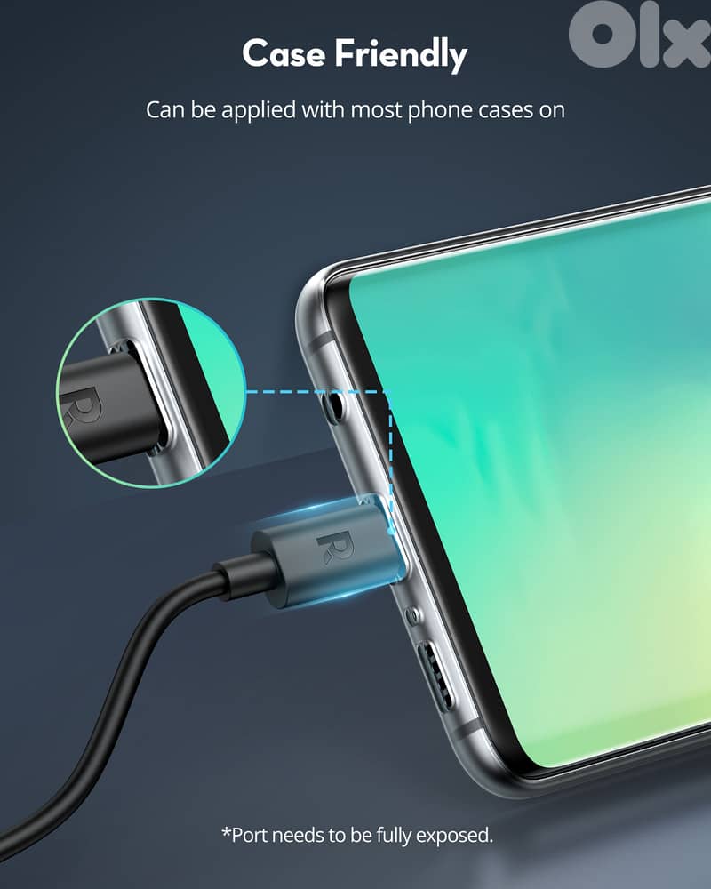 RAVPower USB-C to USB-C Cable | 60W Fast Charging | 1M | Brand New 4