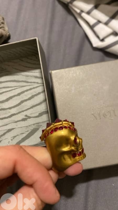 Alexander McQueen Skull Ring 1