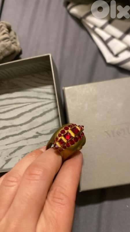 Alexander McQueen Skull Ring 2
