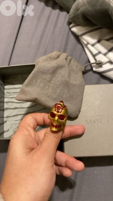 Alexander McQueen Skull Ring 3