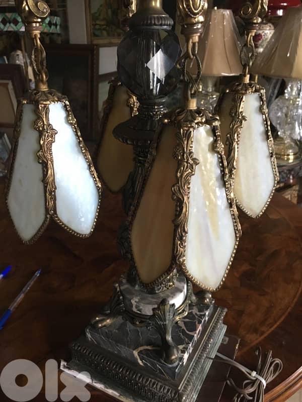 pair of Tiffany table lamps 2