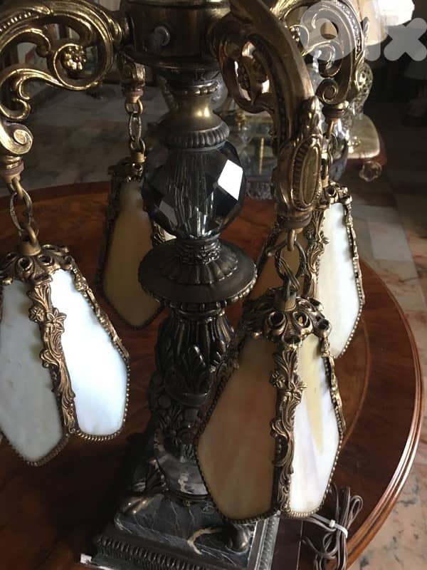 pair of Tiffany table lamps 5