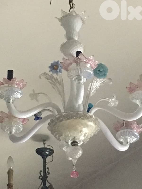 Murano chandelier 1