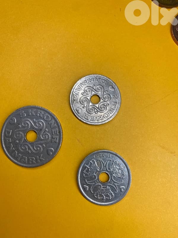 Money currency Denmark old 0