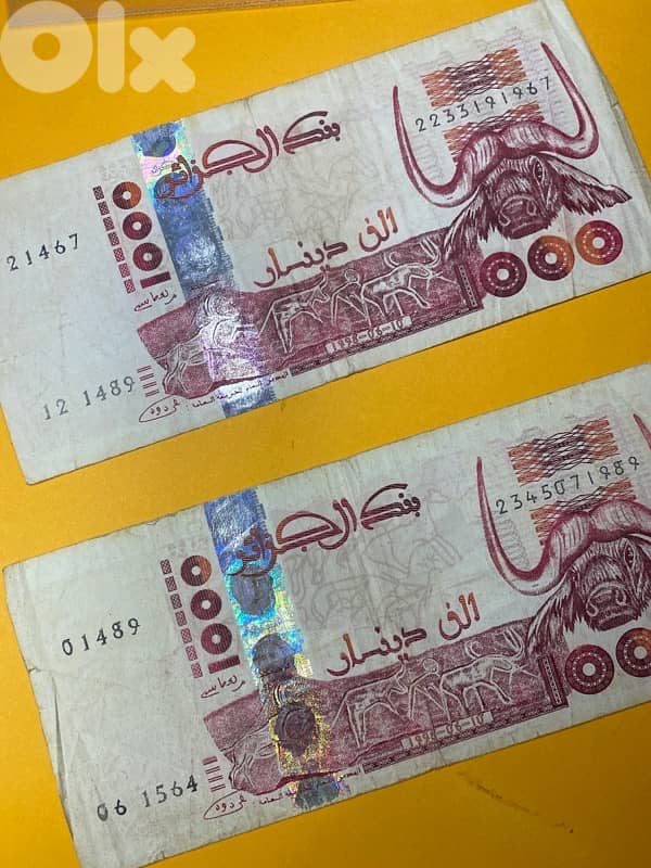 Egyptian currency old 1