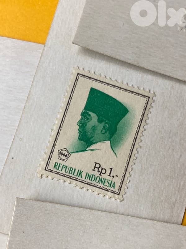 Stamps vintage and new 1