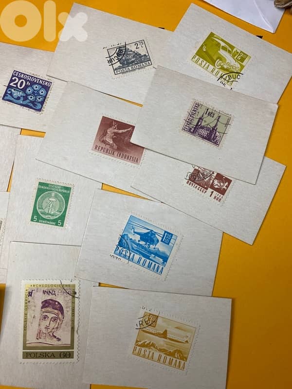 collector finds, stamps 0