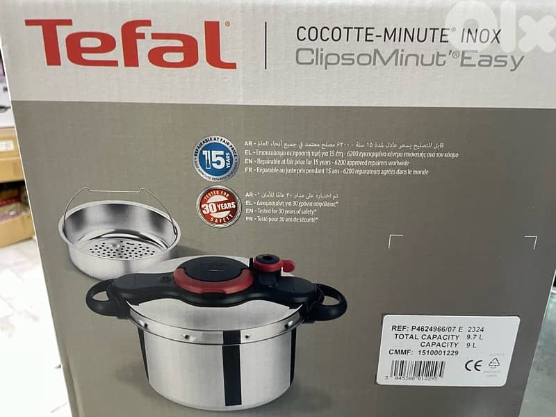 Tefal Tefal COCOTTE-MINUTE INOX ClipsoMinutEasy 4