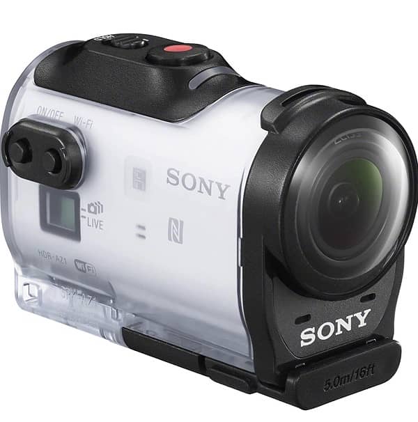 Camera Sony HDR AZ1 + waterproof housing 2