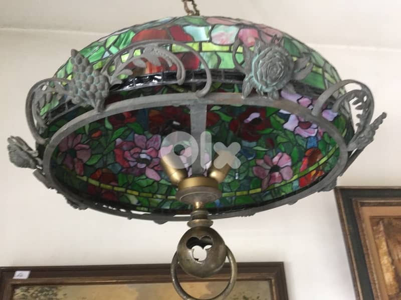 Huge Tiffany lamp USA 0