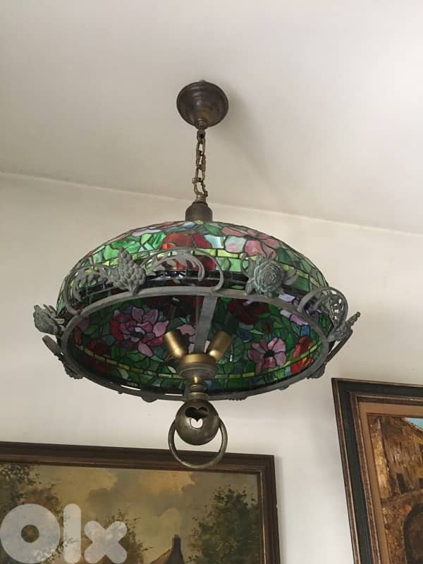 Huge Tiffany lamp USA 1
