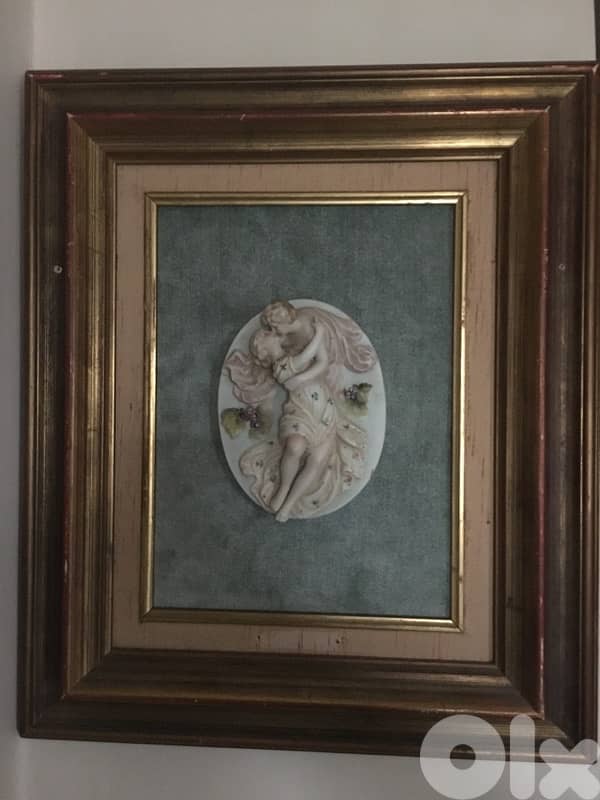 Pair of French porcelain plaques 0