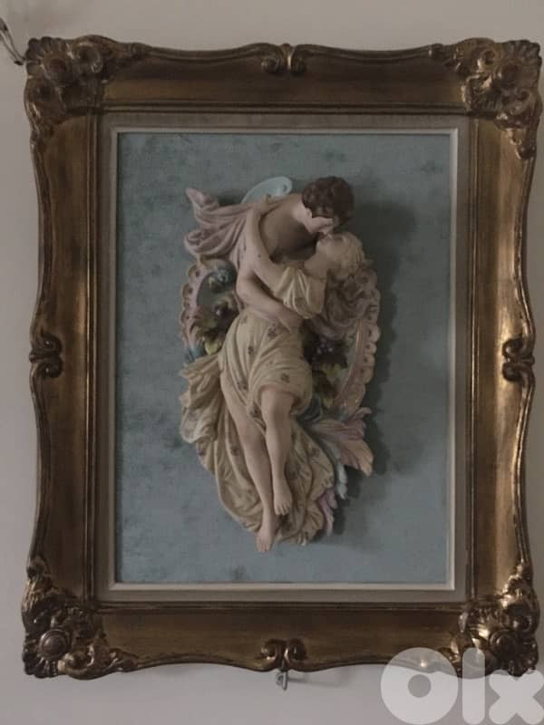 Pair of French porcelain de Paris plaques 1