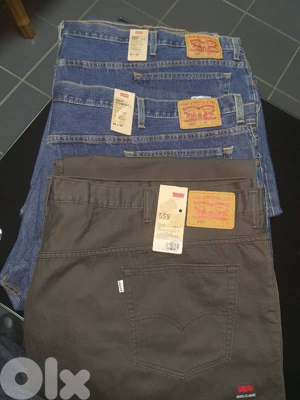 ORIGINAL LEVI'S JEANS BIG SIZES W60 L32 L30 0