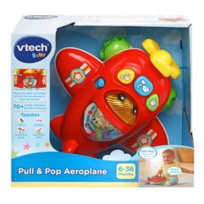 Pull & Pop Aeroplane