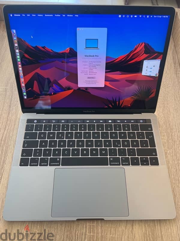 macbook pro 2018 with touchbar 0
