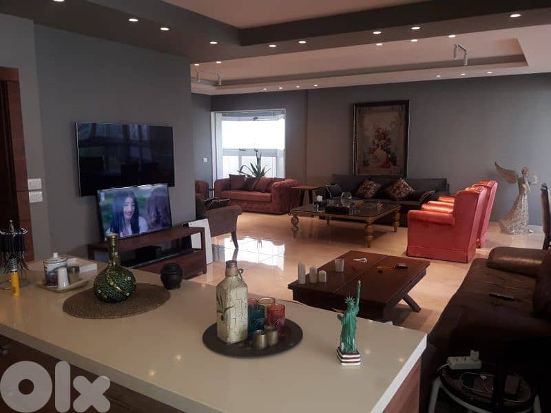 Luxurious 245 SQM | 2 Master Bedrooms | Parking | Mar Elias I Ref : KK 0