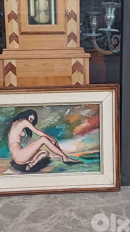 لوحة رسم زيتي 1