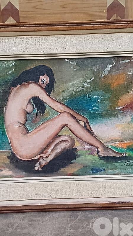 لوحة رسم زيتي 4