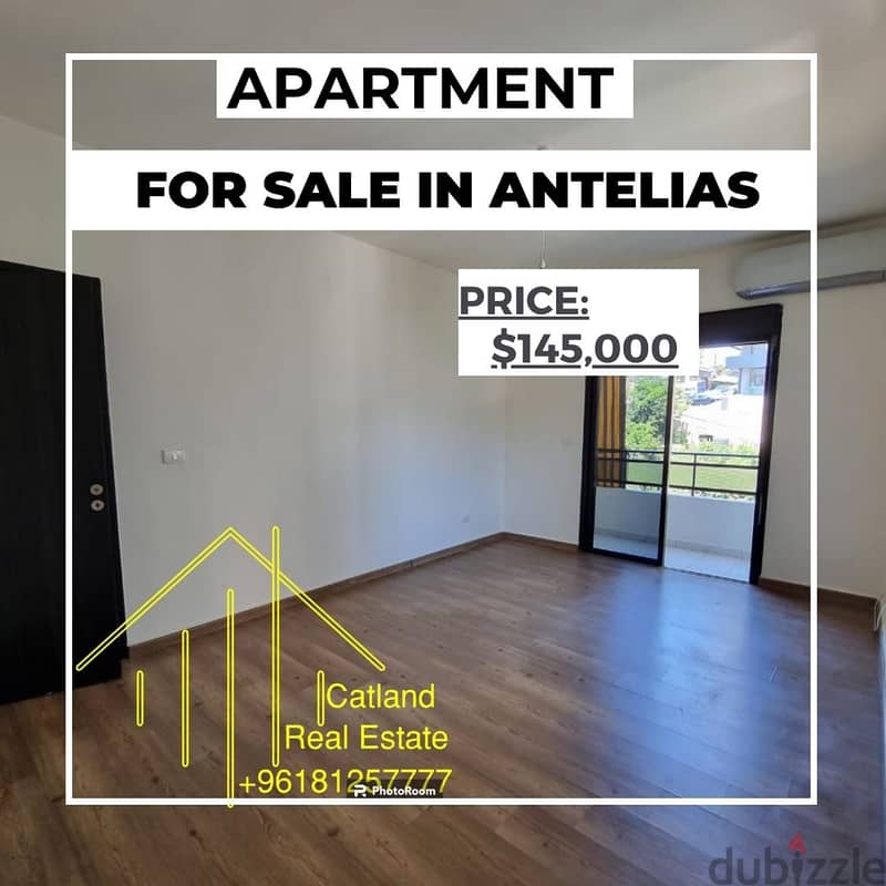 Apartment for sale in Antelias with Heavenly view only for $145K 0