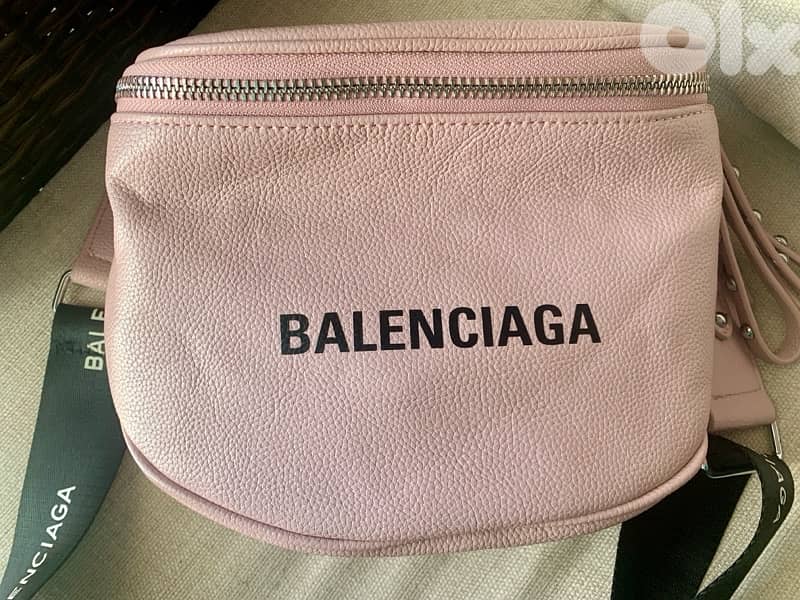 Balenciaga baby Pink leather crossbag 4