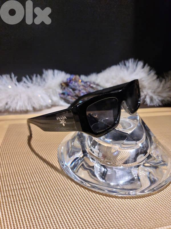 PRADA  Women Black Sunglasses 2