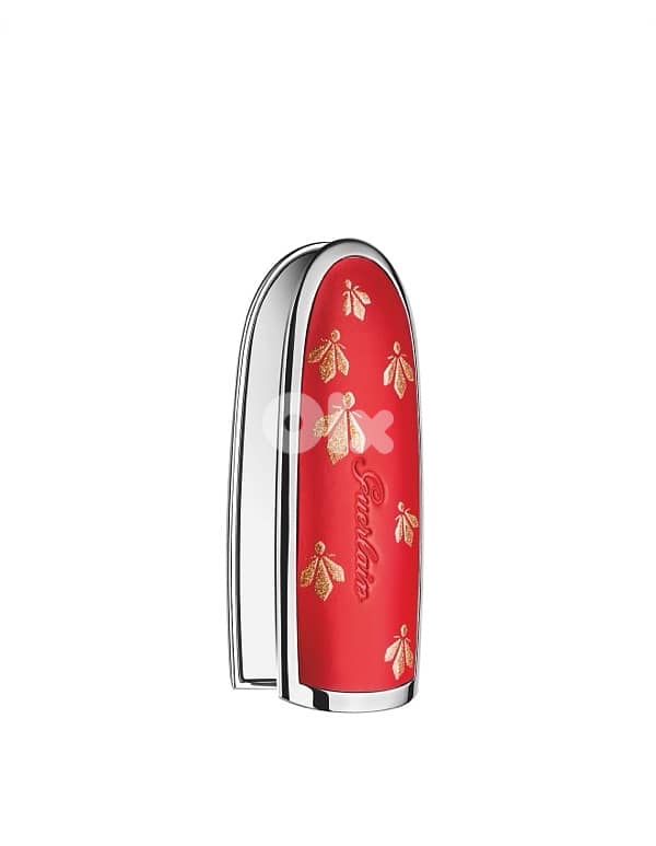 GUERLAIN - ROUGE G, RED MATTE LIPSTICK N219 + BLOOMING BEE MIRROR CASE 1