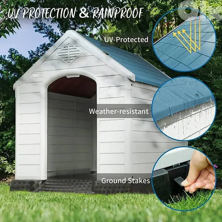 Dog Premium Outdoor House 2