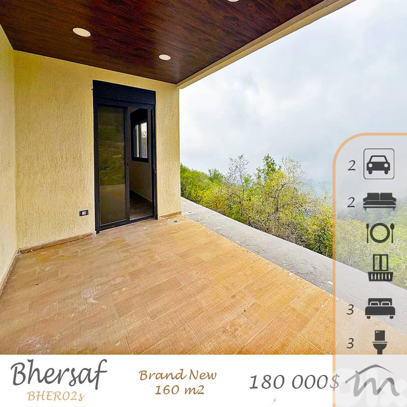 Bhorsaf | Brand New 160m² | Panoramic View | 2 Parking | 3 Bedrooms Ap 0
